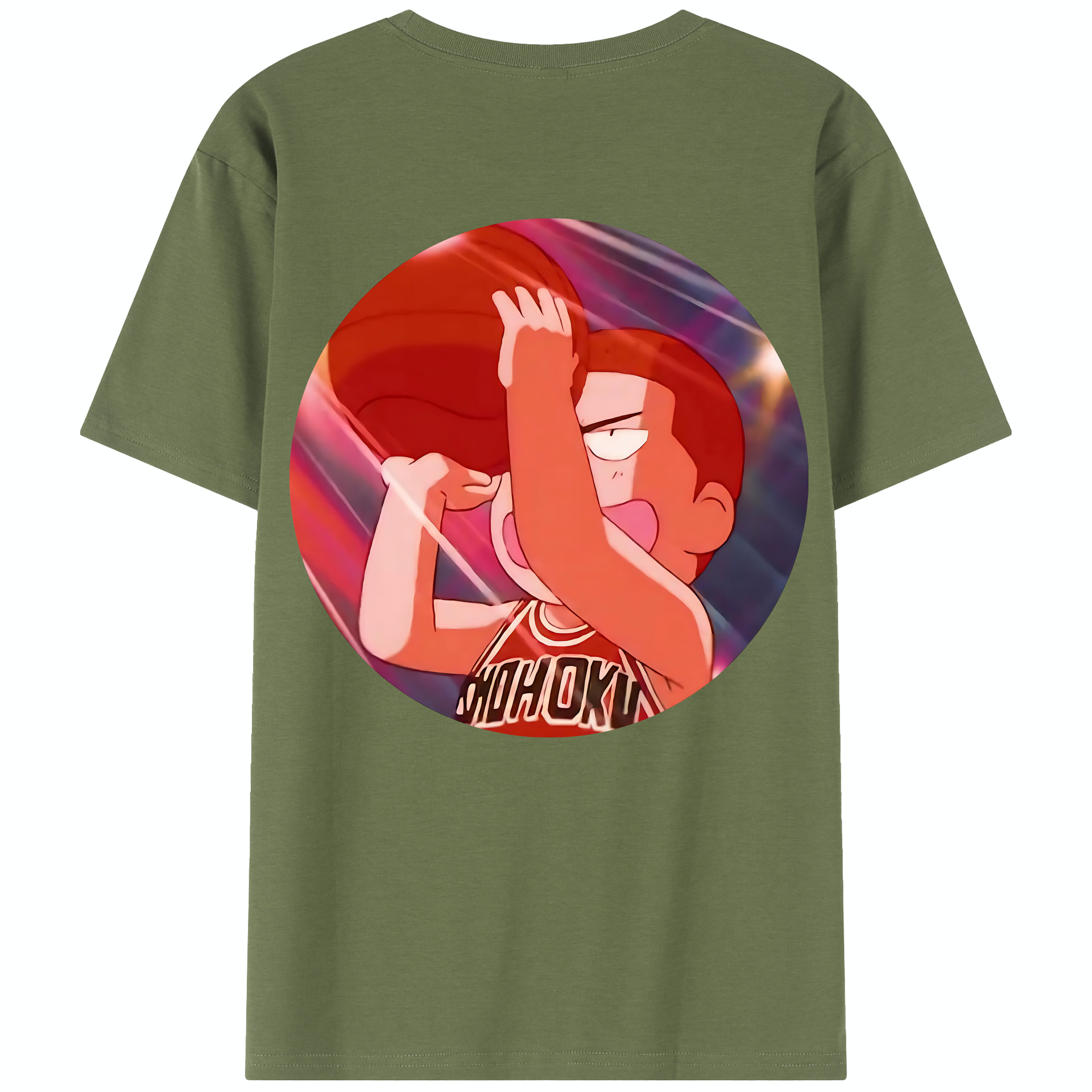 （画像用） SLAM DUNK／スラムダンク 綿100％半袖Tシャツ（背面プリント）